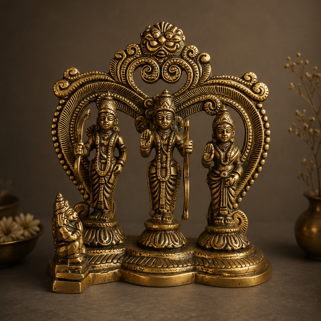 Ram Darbar Idol | Pure Brass | Handcrafted