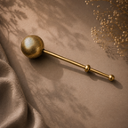 Brass Green Tea Strainer | Pure Brass Ball Infuser