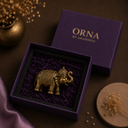 Brass Elephant Figurine