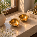 Anant Brass Diya – Set of 2