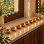 Anant Brass Diya – Set of 2