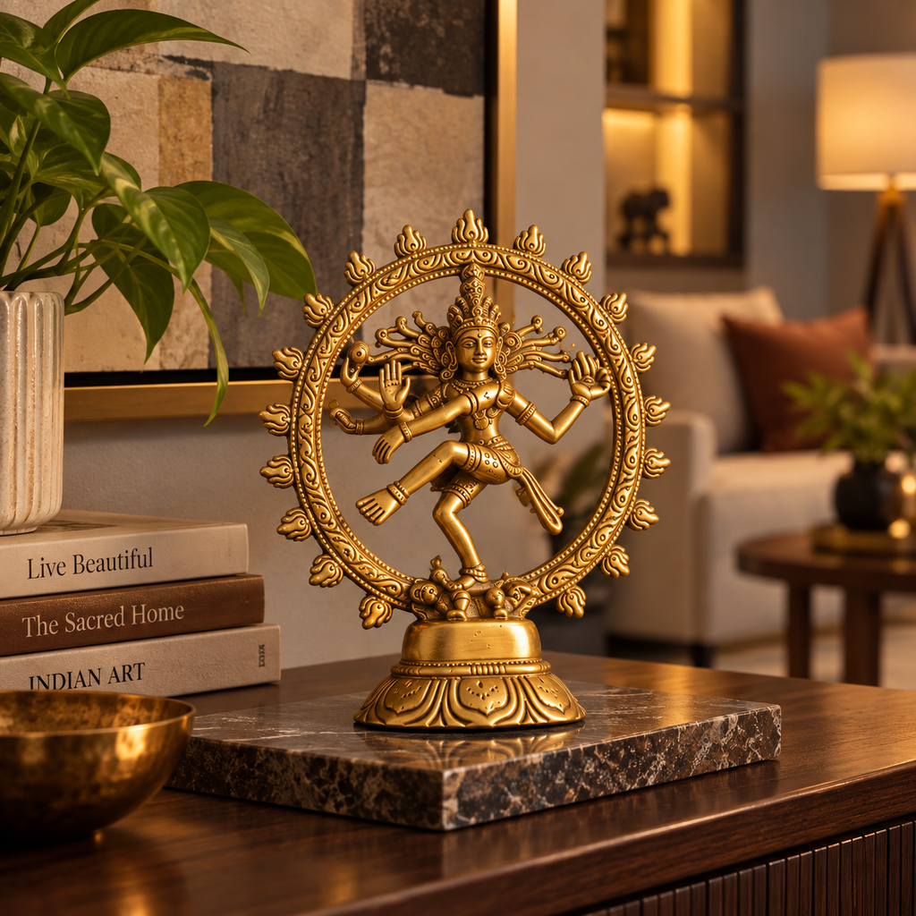 Nataraj Shubh Urja Diwali Hamper | Pure Brass Gift Box