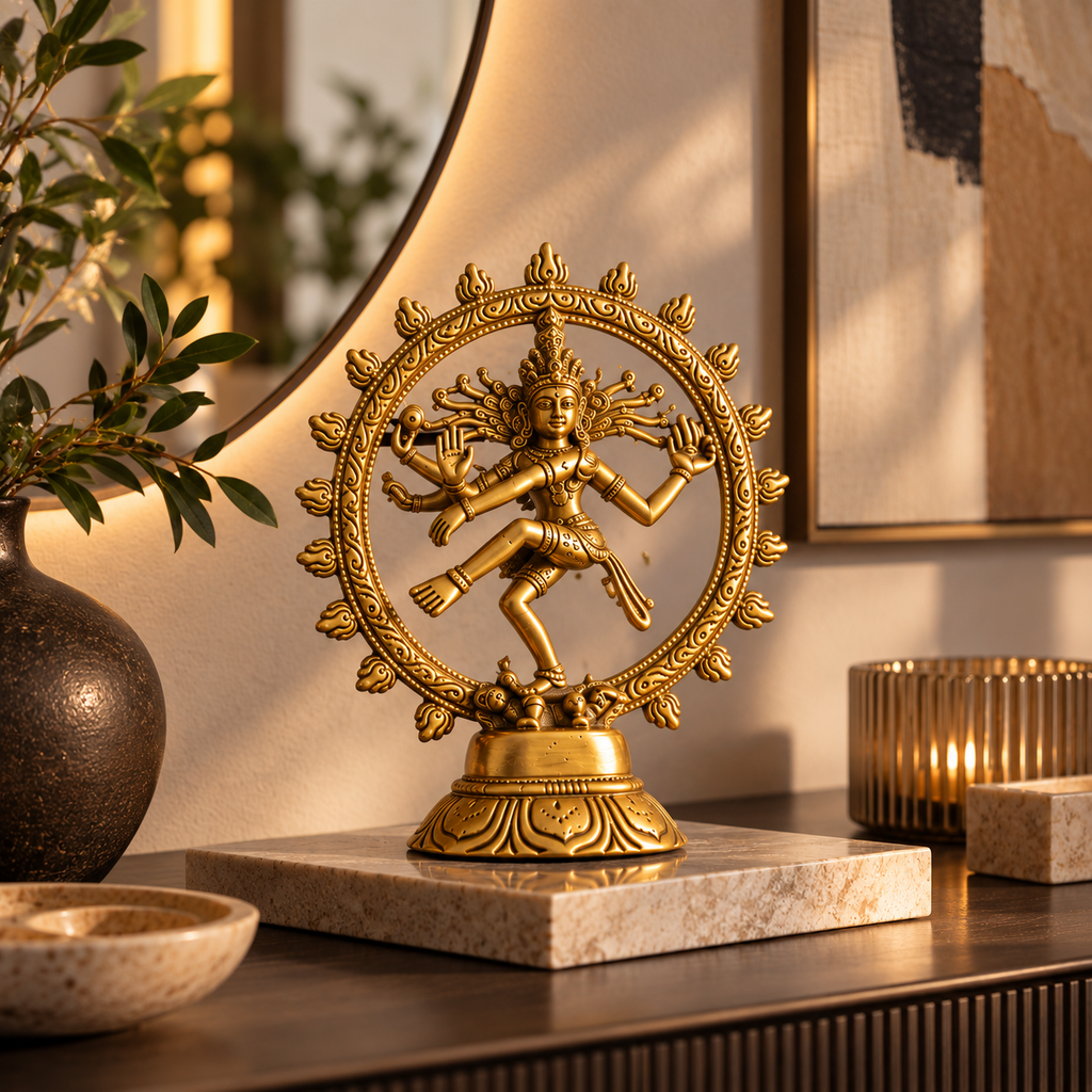 Nataraj Shubh Urja Diwali Hamper | Pure Brass Gift Box