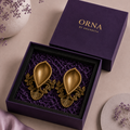 Mayura Brass Diya – Set of 2