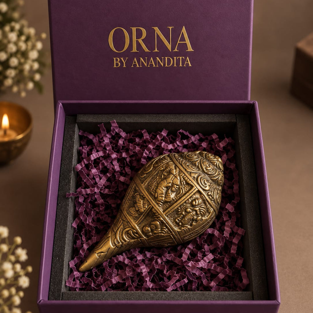 Shankh Shubh Dhwani Diwali Hamper | Pure Brass Gift Box