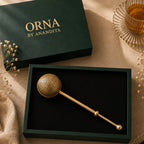 Brass Green Tea Strainer | Pure Brass Ball Infuser